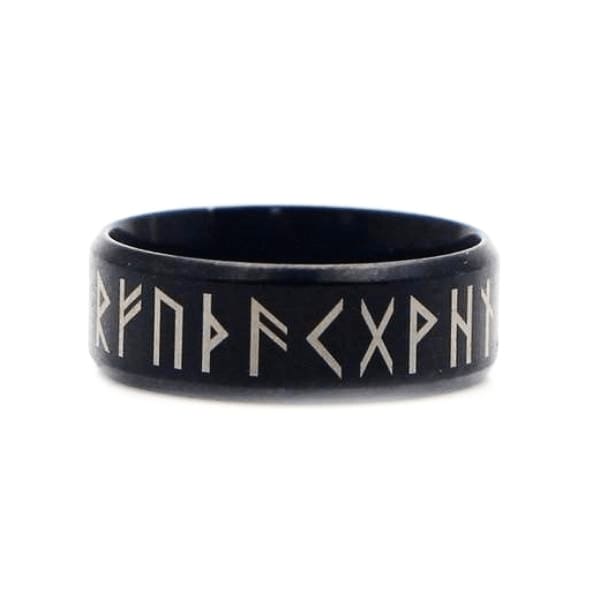 Viking Ring With Runes