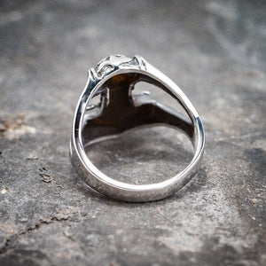 Stainless Steel Thor's Hammer Ring-Viking Ring-Norse Spirit