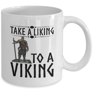 Take A Liking White Mug-Mug-Norse Spirit