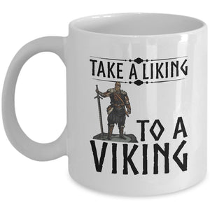 Take A Liking White Mug-Mug-Norse Spirit