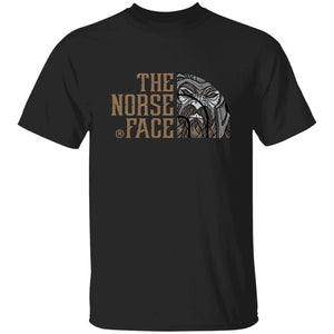 The Norse Face Black T-Shirt-T-Shirts-Norse Spirit