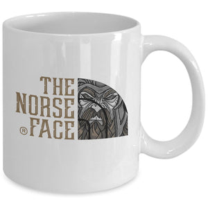 The Norse Face White Mug-Mug-Norse Spirit