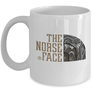 The Norse Face White Mug-Mug-Norse Spirit