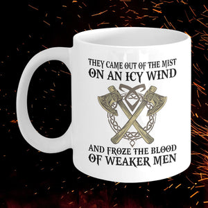 They Came Out of The Mist White Mug-Mug-Norse Spirit