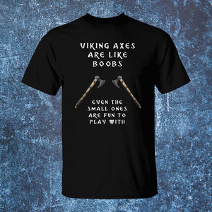 Viking Axes Black T-Shirt