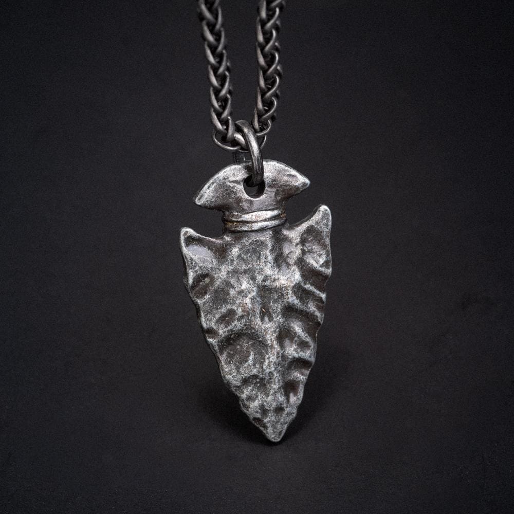 Viking Spear Head Pendant with Vegvisir-Viking Jewelry-Norse Spirit